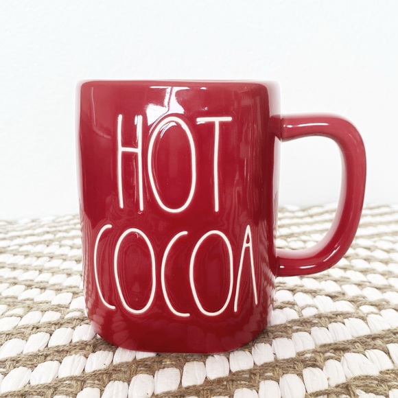 Rae Dunn Other - Rae Dunn Red Hot Cocoa Glossy Coffee Tea Mug
